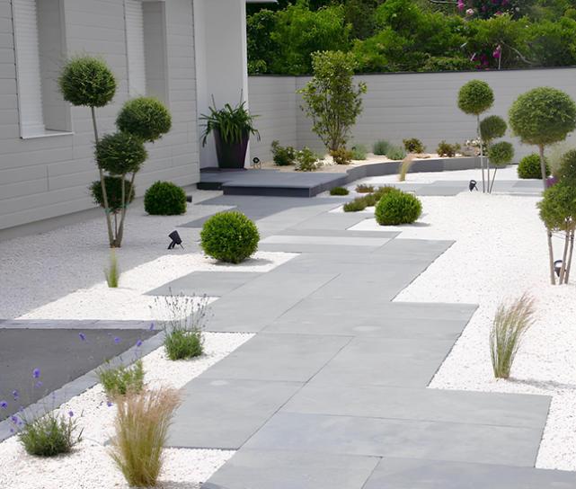 Création d’allées de jardin