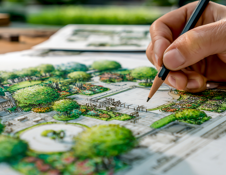 conception de jardin
